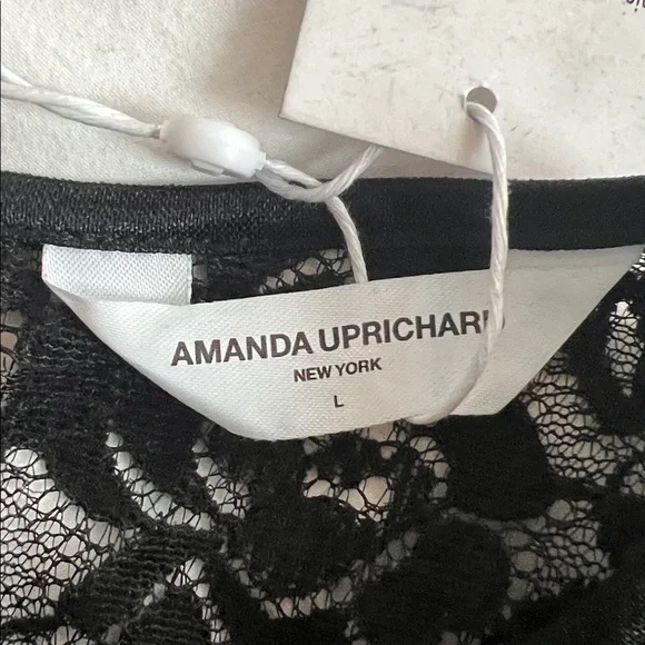 Amanda Uprichard Lacey Bubble-Hem Skort Romper Size L - Picture 3 of 3